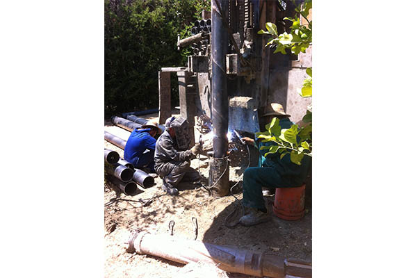 borehole casing